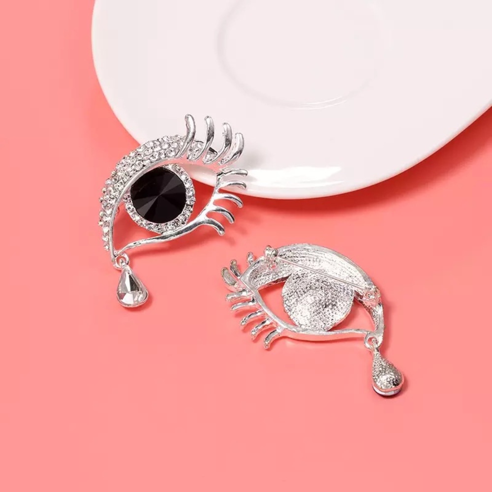 Blue Eye Brooch